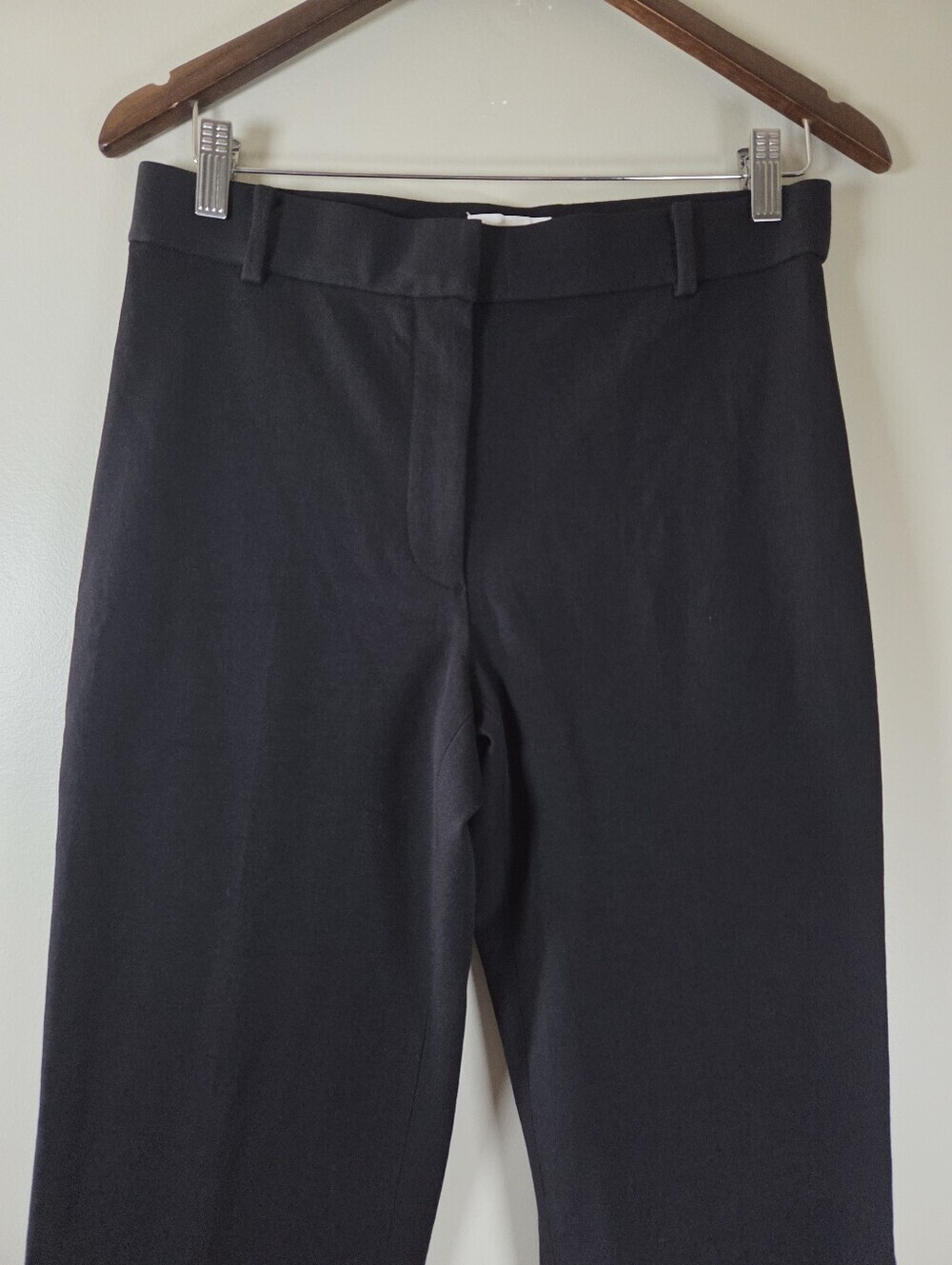NWT Aritzia Babaton Royalton Pants Slim fit Straight leg Twill Pants Black Sz 10 - Picture 10 of 16